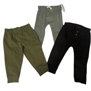 3 Pairs Carters NWT NWOT Pants Joggers 18 Months